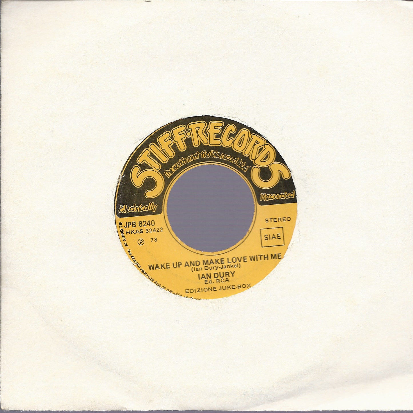 WAKE UP AND MAKE LOVE WITH ME # IAN DURY - SAME FEELING ... # AVERAGE WHITE BAND