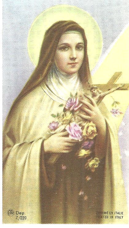 SANTA TERESA DEL BAMBIN GESU' - HOLY CARD