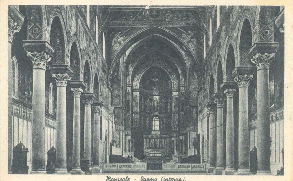 MONREALE - INTERNO DUOMO - NV