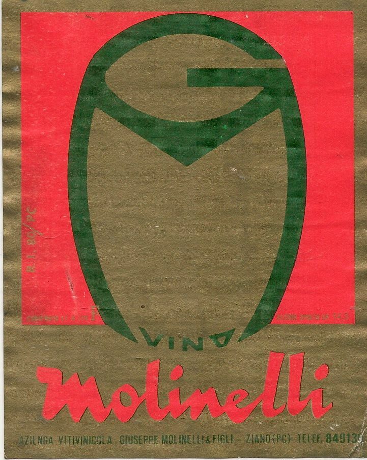 MOLINELLI - ETICHETTA VINO