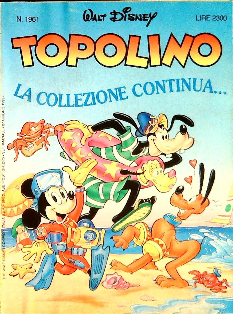 TOPOLINO N. 1961 - 27 GIUGNO 1993
