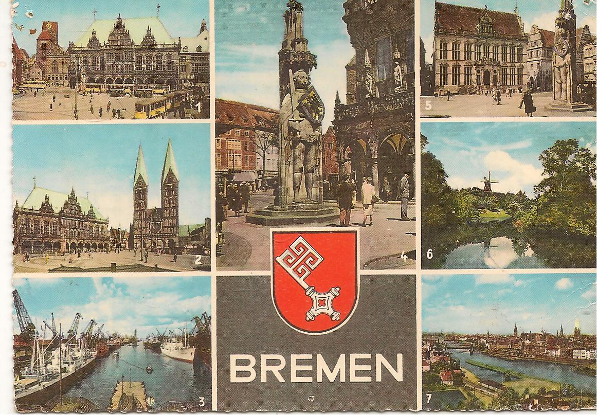 BREMEN - SETTE VEDUTE - V1963