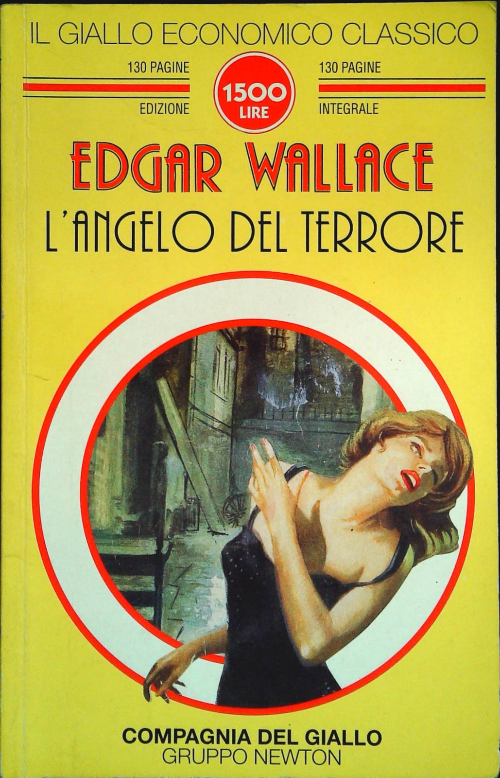 L'ANGELO DEL TERRORE - EDGAR WALLACE - NEWTON 1988 - OUTLET DEL LIBRO