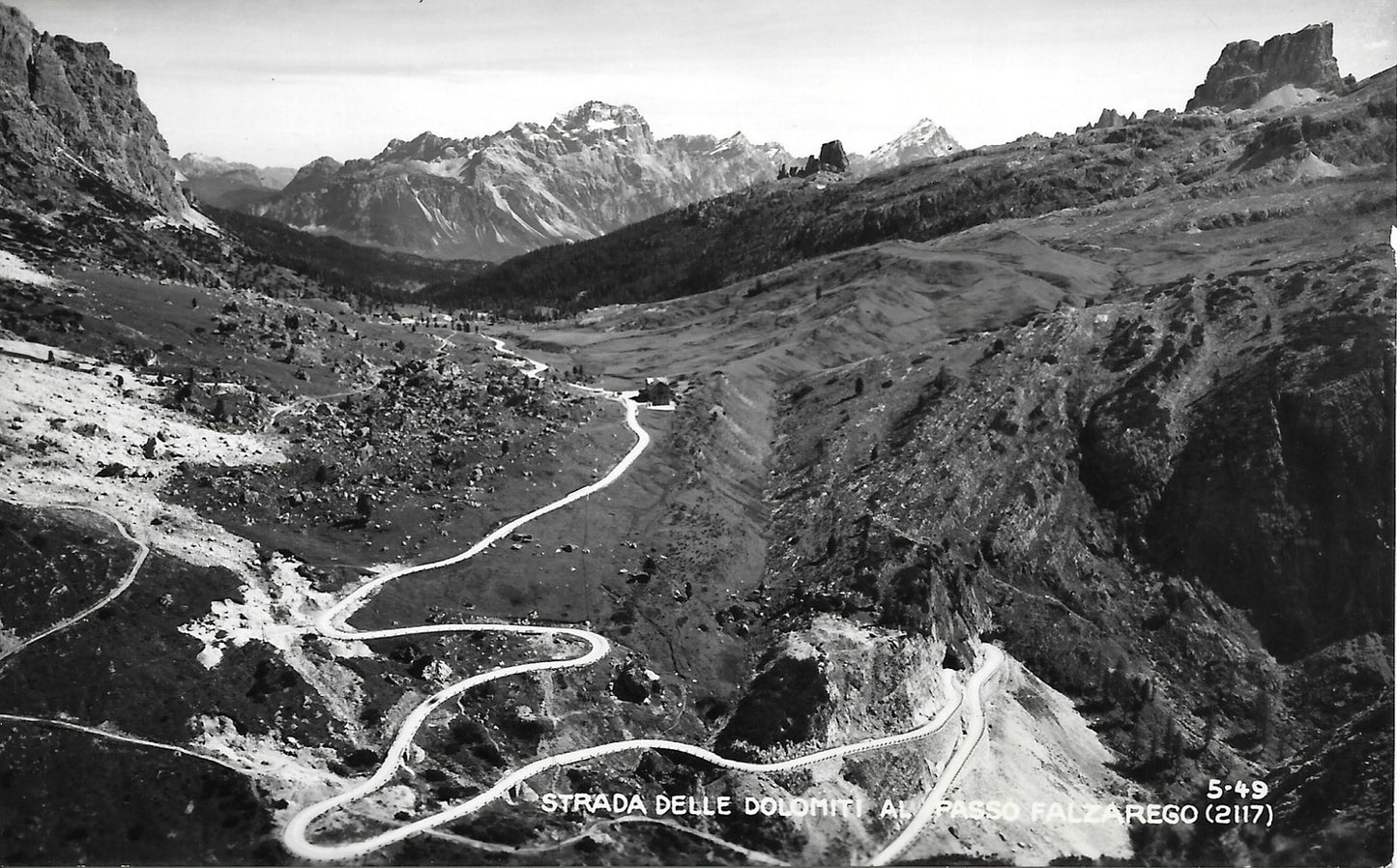 STRADA DELLE DOLOMITI AL PASSO FALZAREGO - NV