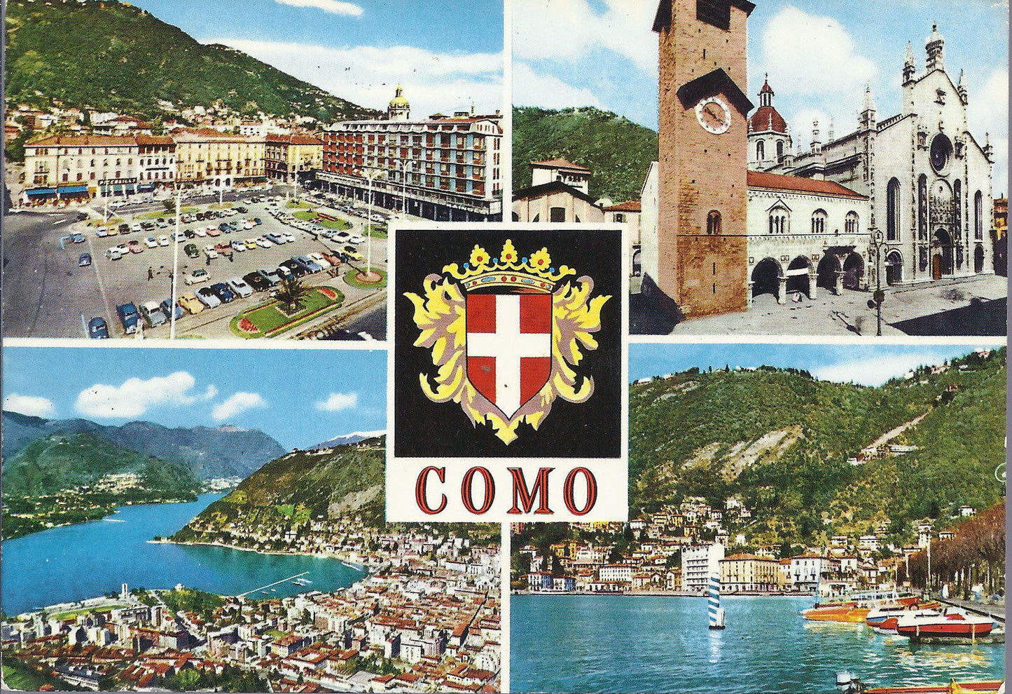 COMO - 4 VEDUTE - V 1975 - FG