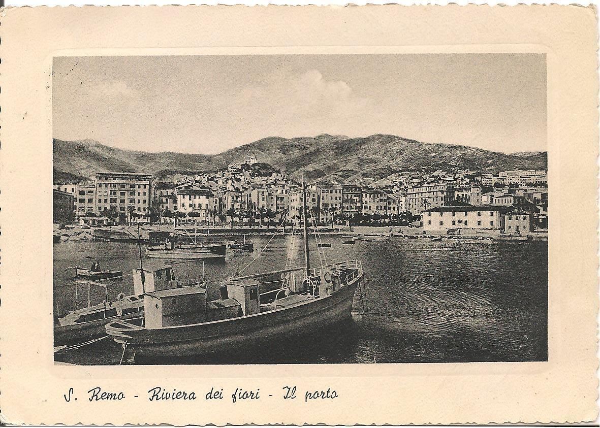 S.REMO - RIVIERA DEI FIORI - IL PORTO - V1965