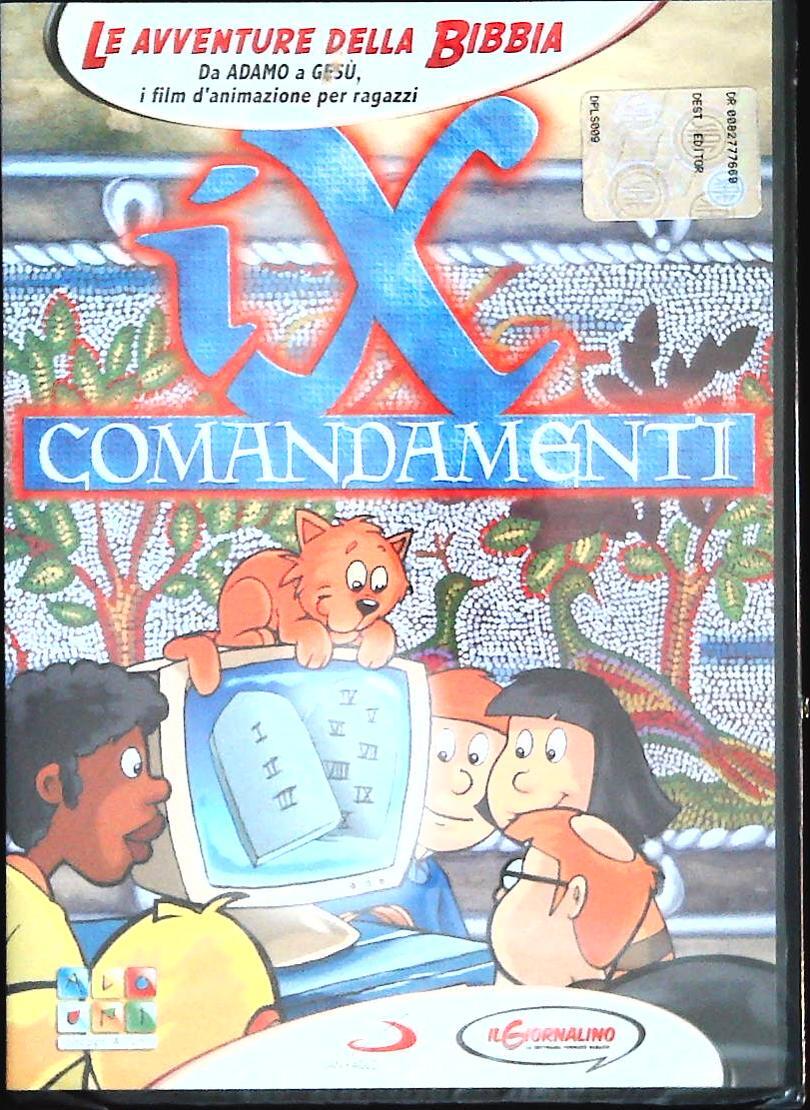 I DIECI COMANDAMENTI - LE AVVENTURE DELLA BIBBIA N. 4 - DVD