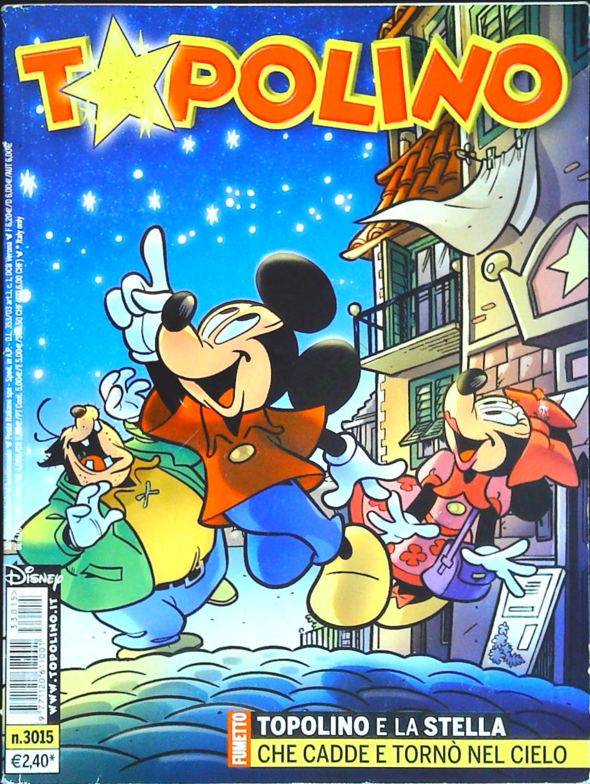 TOPOLINO N. 3015 - 10 SETTEMBRE 2013