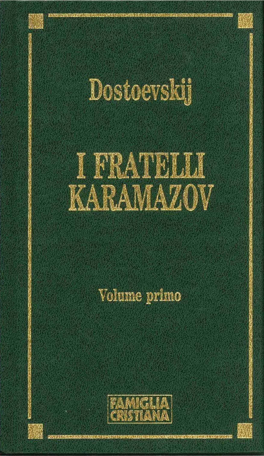 I FRATELLI KARAMAZOV-DOSTOEVSKIJ-VOL. PRIMO-FAM. CRISTIANA 1995-OUTLET DEL LIBRO