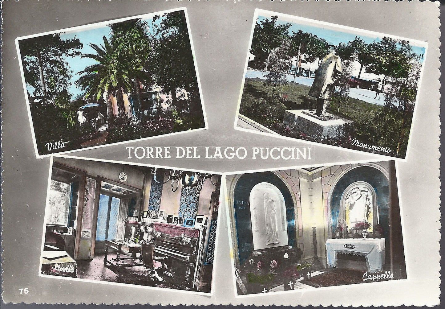 TORRE DEL LAGO PUCCINI - 4 VEDUTE - NV