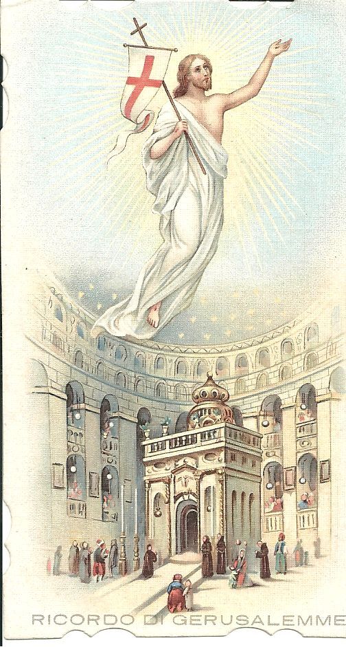 RICORDO DI GERUSALEMME - HOLY CARD