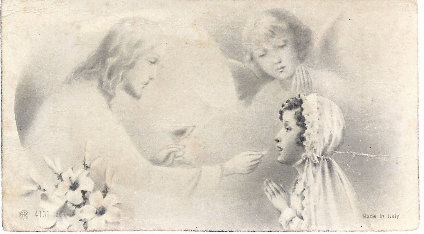 SANTINO - GESU' - PRIMA COMUNIONE - 1939 - AS011-145