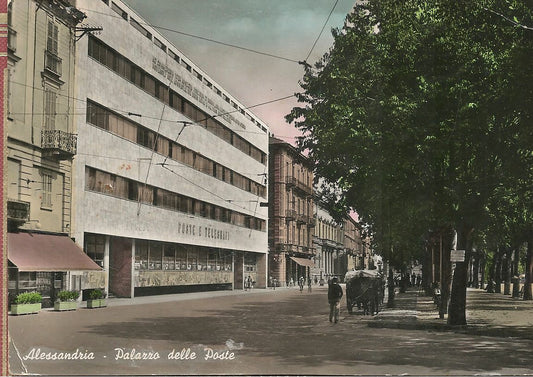 ALESSANDRIA - PALAZZO DELLE POSTE - VSD - ACQUARELLATA