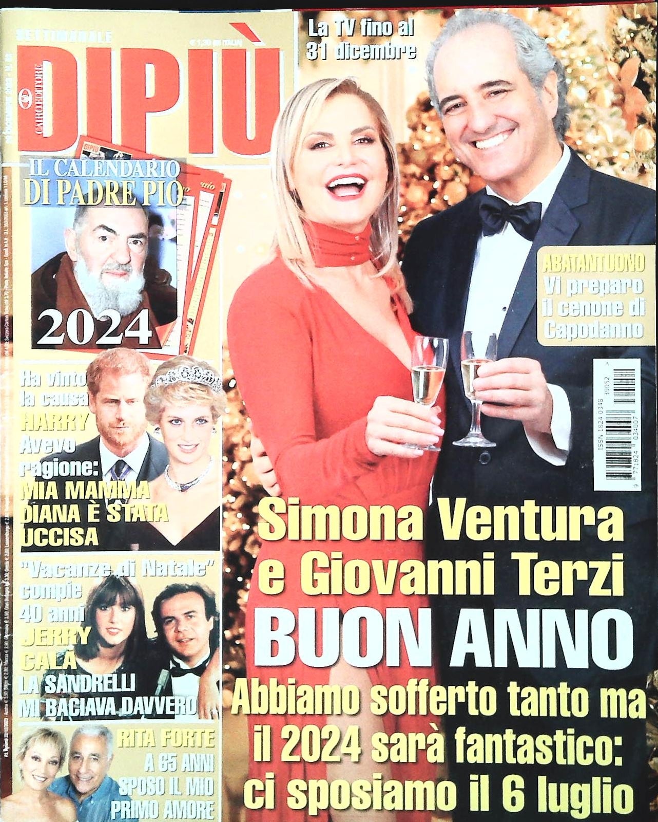 DI PIU' 29 DICEMBRE 2023 - SIMONAVENTURA - JERRY CALA' - RITA FORTE