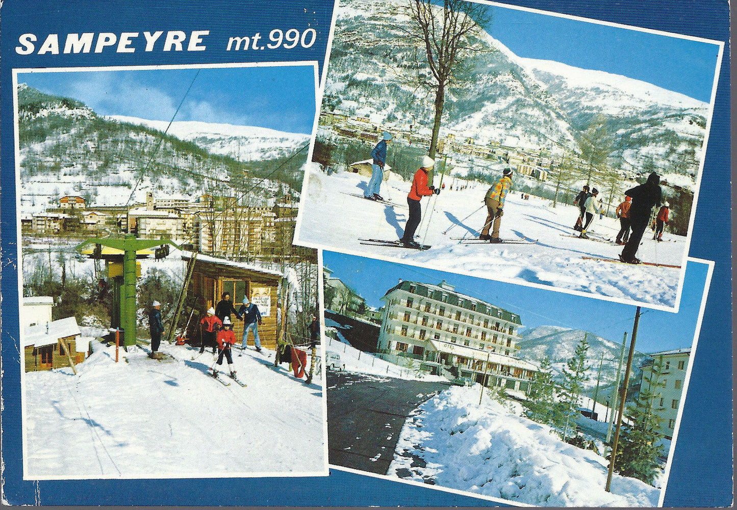 SAMPEYRE - VALLE VARAITA - VEDUTE - V 1976 - FG