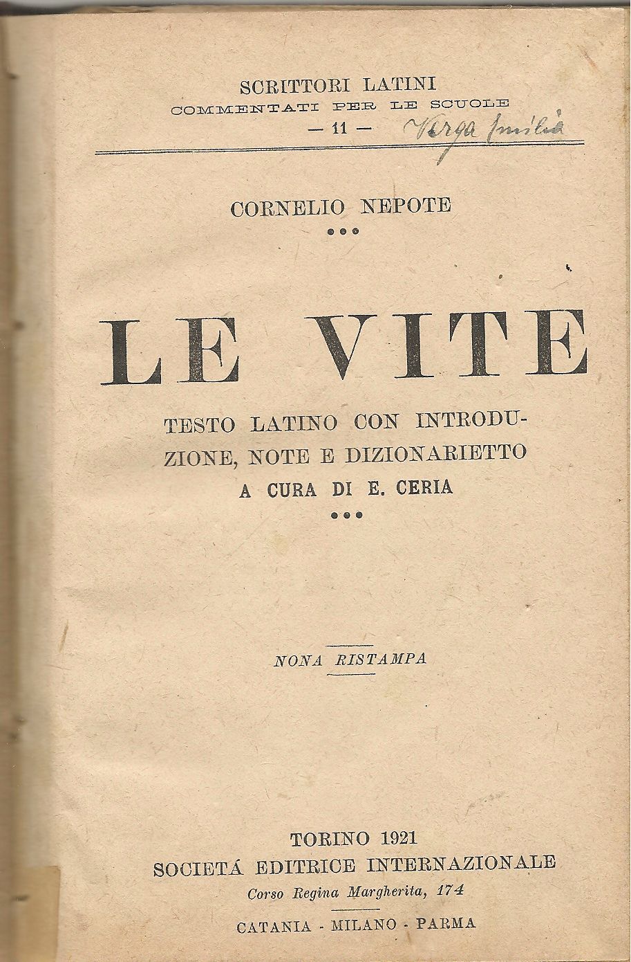 LEVITA - CORNELIO NEPOTE LATIN TEXT
