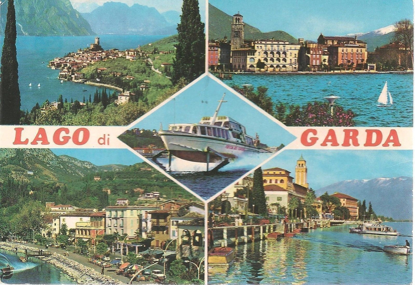 LAGO DI GARDA - 5 VEDUTE - V