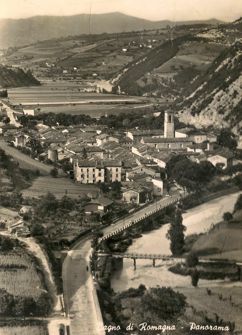 BAGNO DI ROMAGANA - PANORAMA - V1957