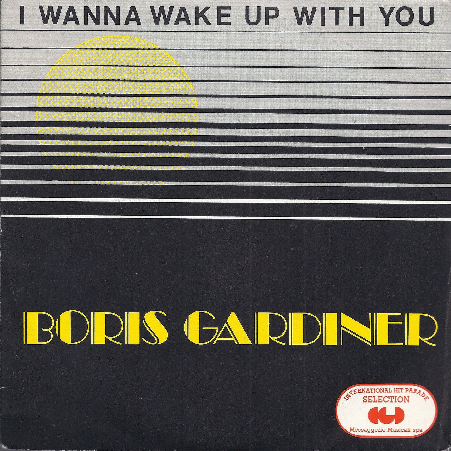 I WANNA WAKE UP WITH YOU - YOU'RE GOOD FOR ME # BORIS GARDINER