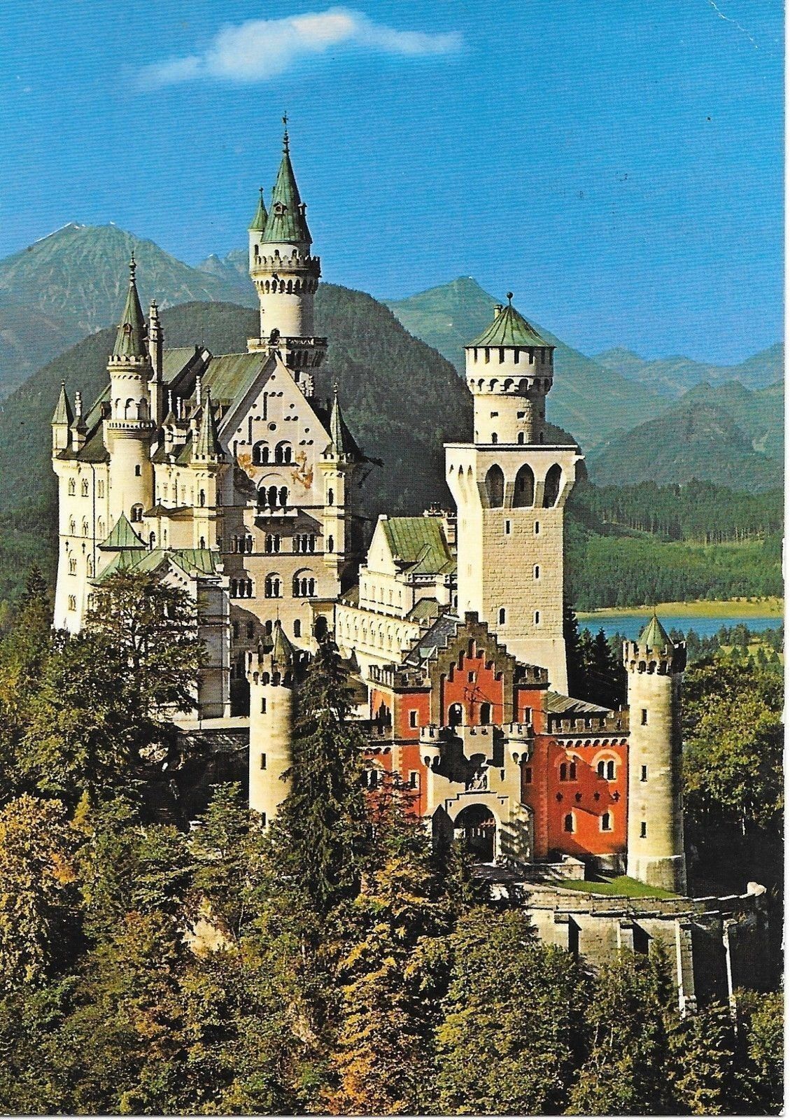 SCHLOSS NEUSCHWANSTEIN - BAYERN - GERMANY - V1989