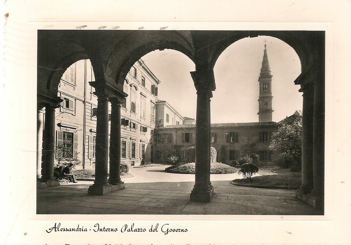 ALESSANDRIA - INTERNO PALAZZO DEL GOVERNO - V1951