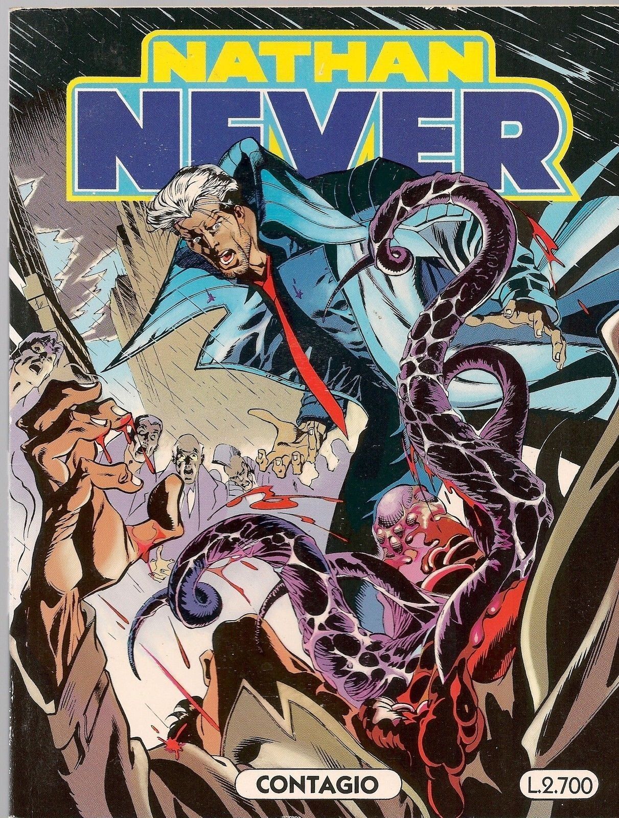 NATHAN NEVER N° 48 - CONTAGIO - prima edizione