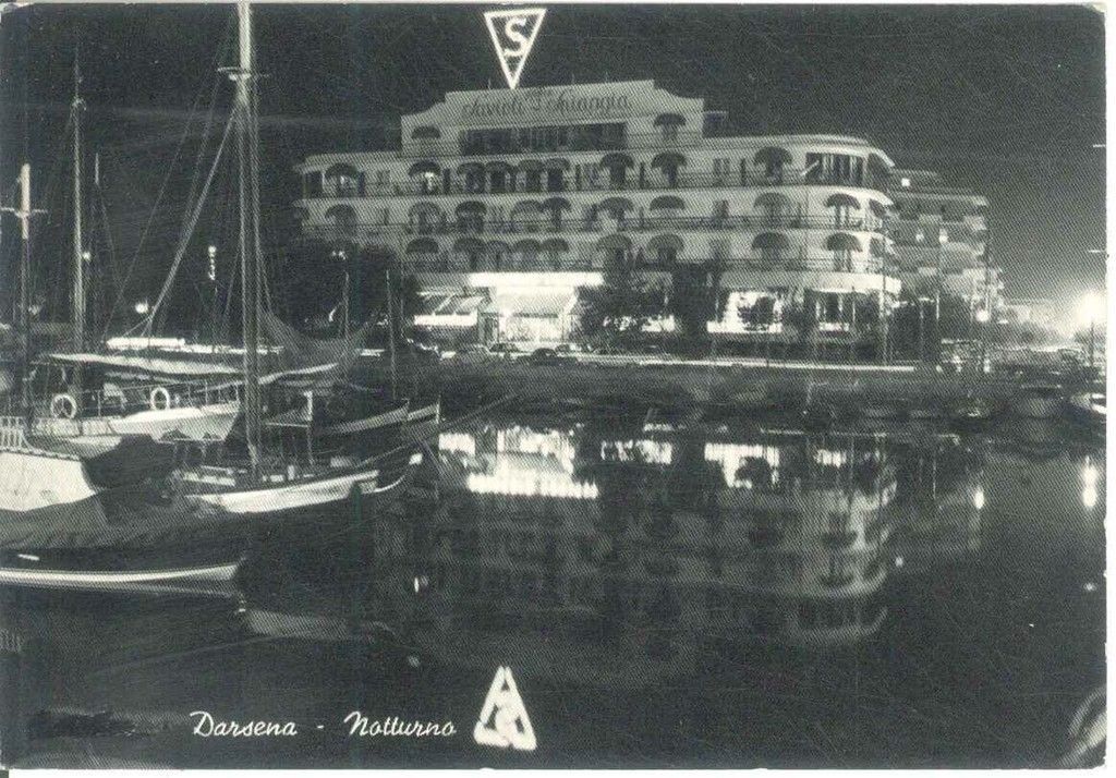 RICCIONE - DARSENA NOTTURNO - NV