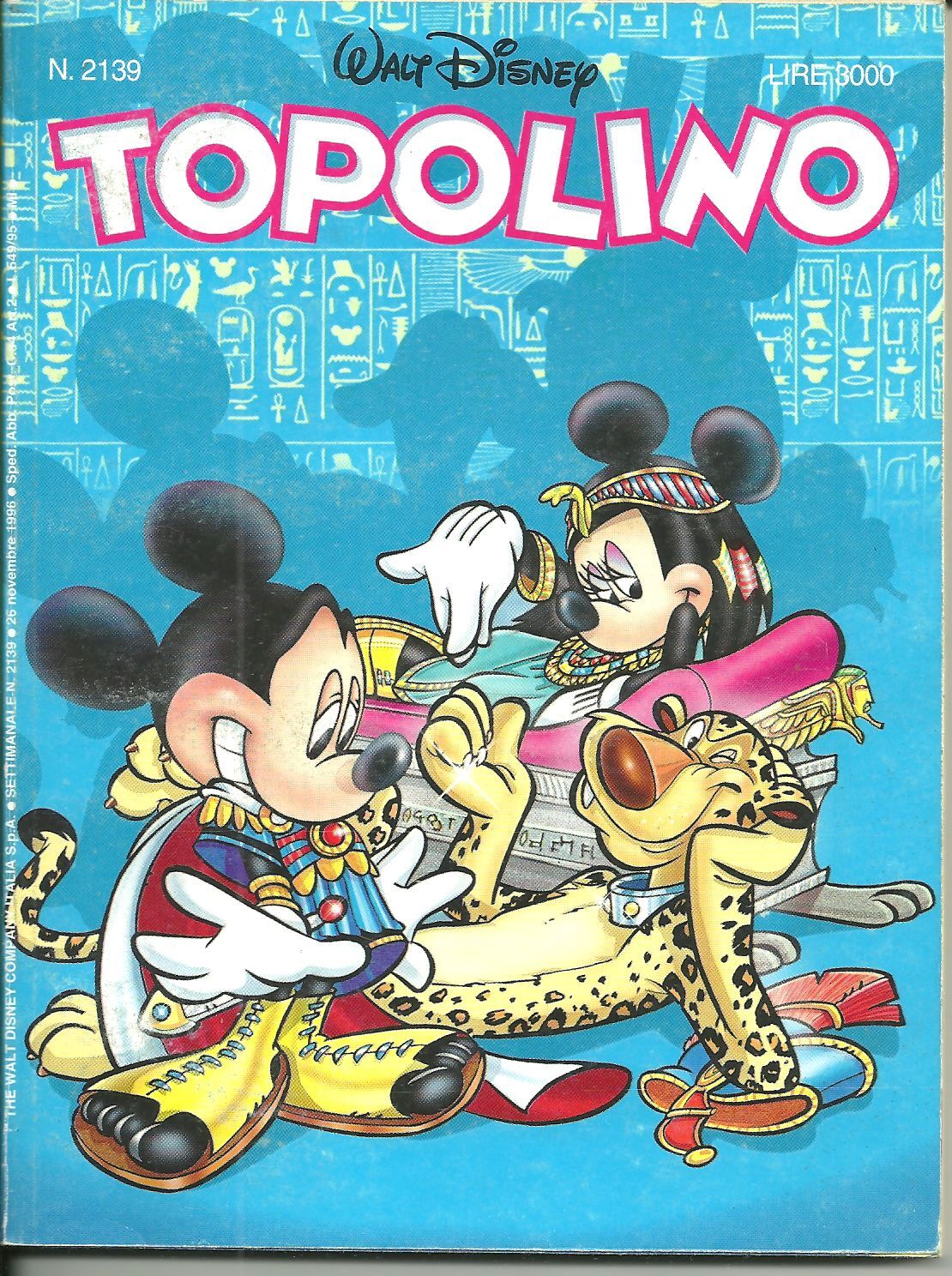 TOPOLINO N. 2139 - 26 NOVEMBRE 1996