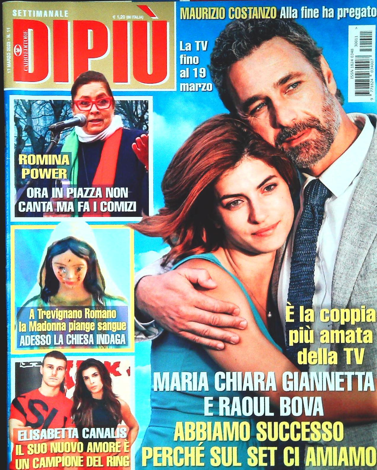 DI PIU' 17 MARZO 2023 - RAOULBOVA - ROMINA POWER - TREVIGNANO ROMANO - CANALIS