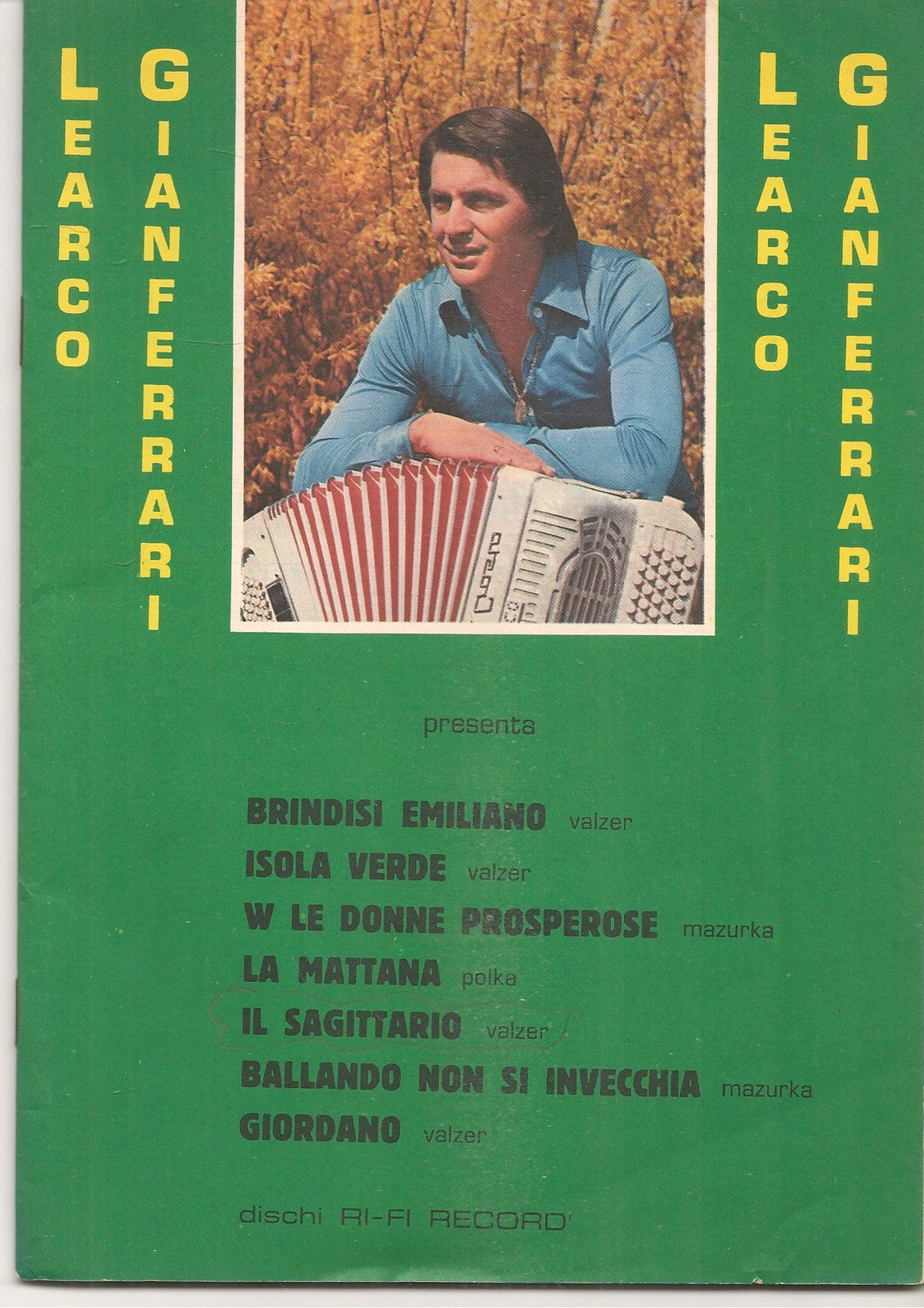 LEARCO GIANFERRARI - SETTE BRANI - SPARTITO-SHEET MUSIC