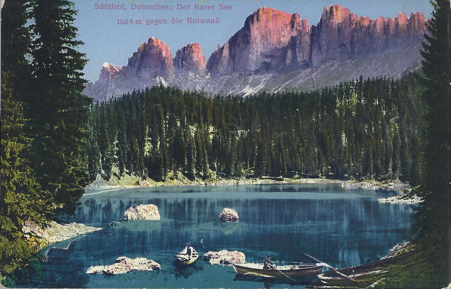 DER KARER SEE - LAGO DI CAREZZA - NV - FP