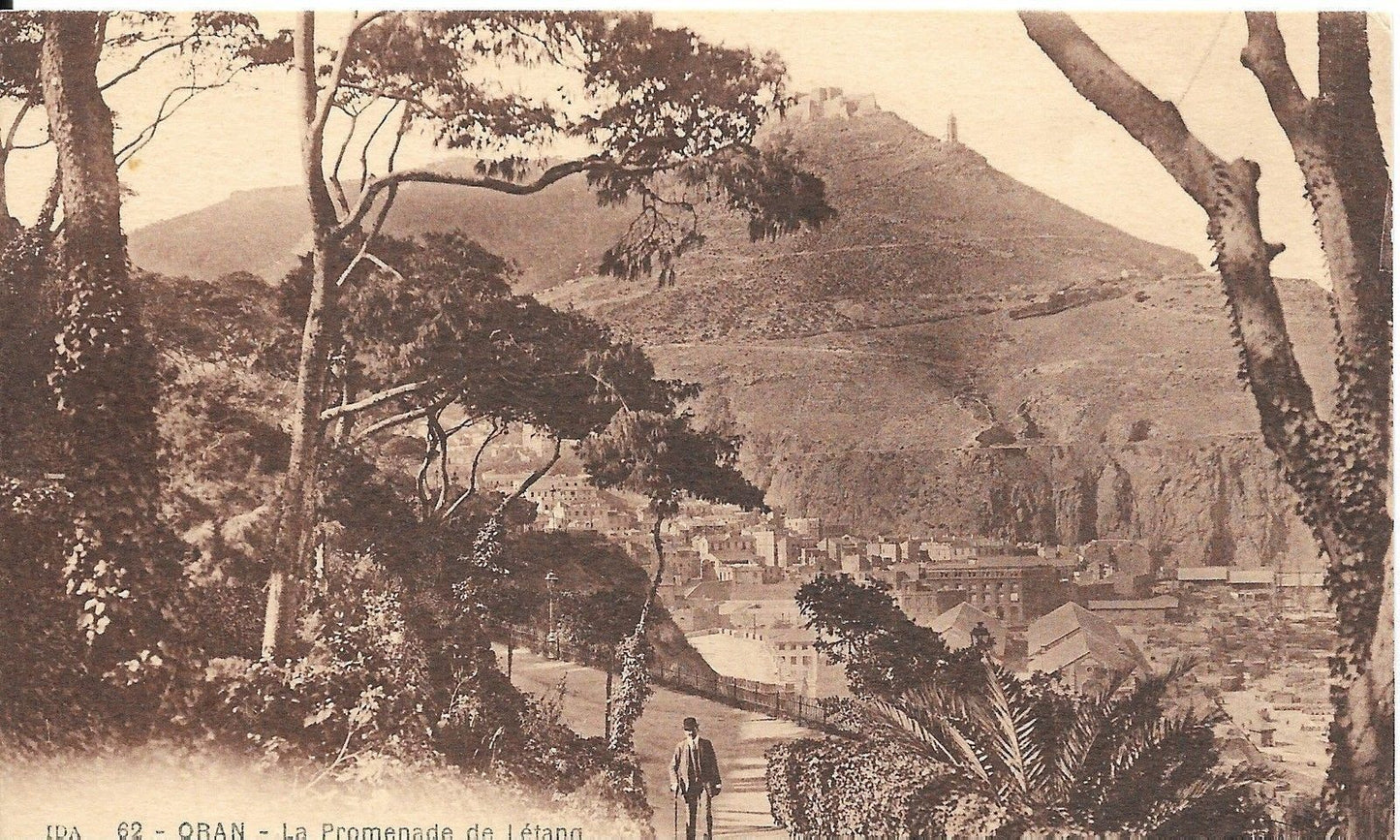 ORAN - ALGERIA - LA PROMENADE DE LETANG - NV