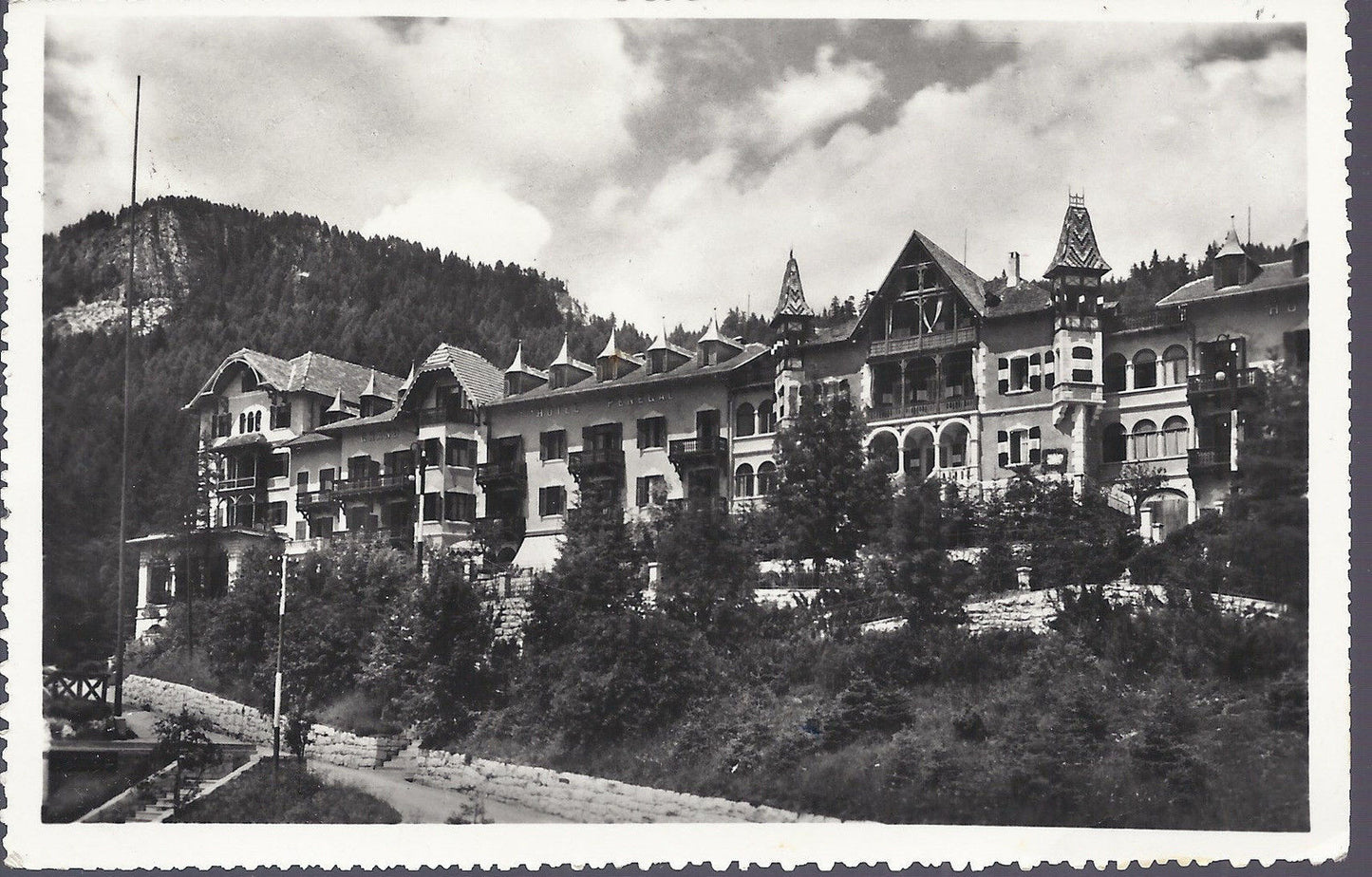 PASSO DELLA MENDOLA - GRANDI ALBERGHI - V 1958 - FP