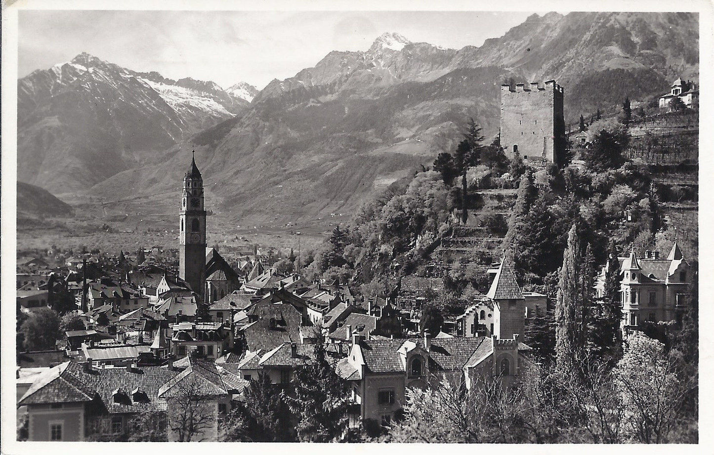 MERANO VEDUTA GENERALE - MERAN GESAMTANSICHT - V 1933 -