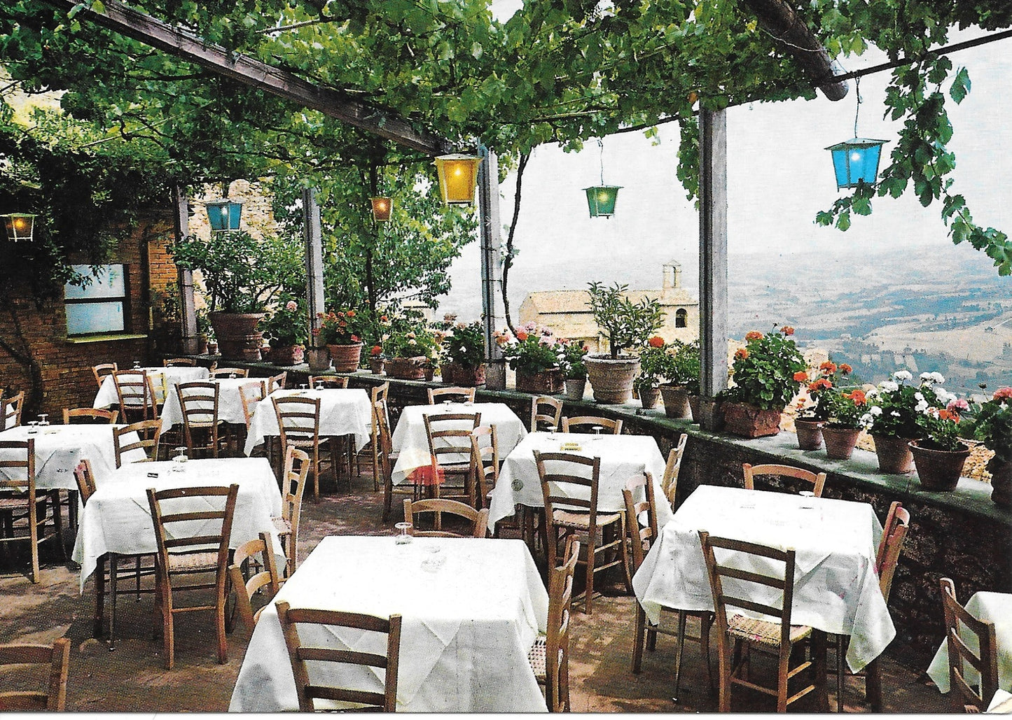 TODI - RISTORANTE UMBRIA - TERRAZZA BELVEDERE - NV