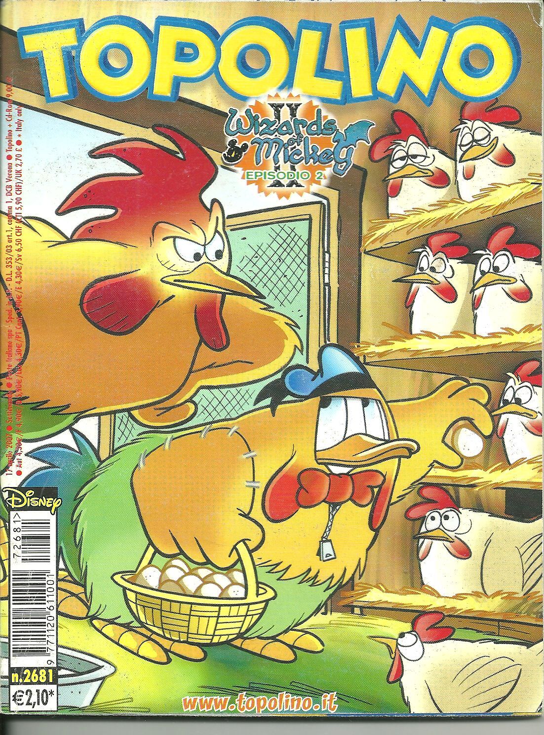TOPOLINO N. 2681 - 17 APRILE 2007