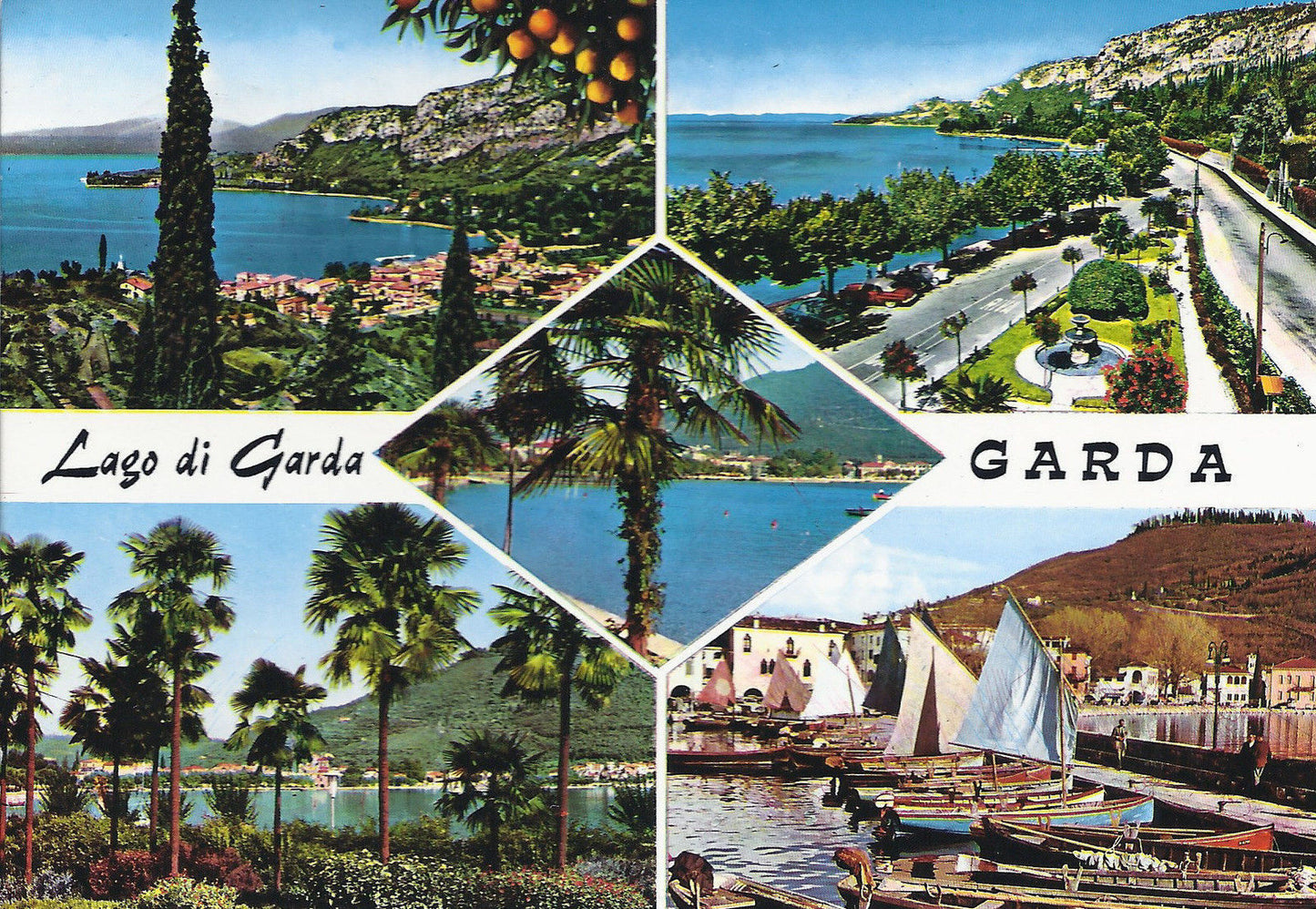 LAGO DI GARDA - 5 VEDUTE - V1994