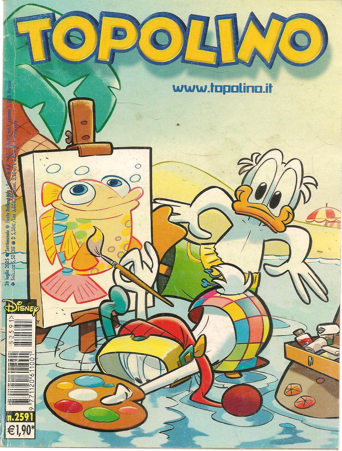 TOPOLINO N. 2591 - 26 LUGLIO 2005