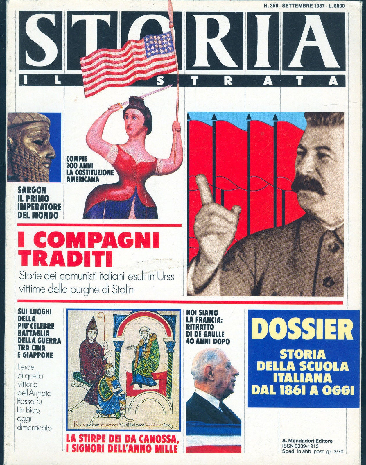 STORIA ILLUSTRATA N 358 - SETTEMBRE 1987