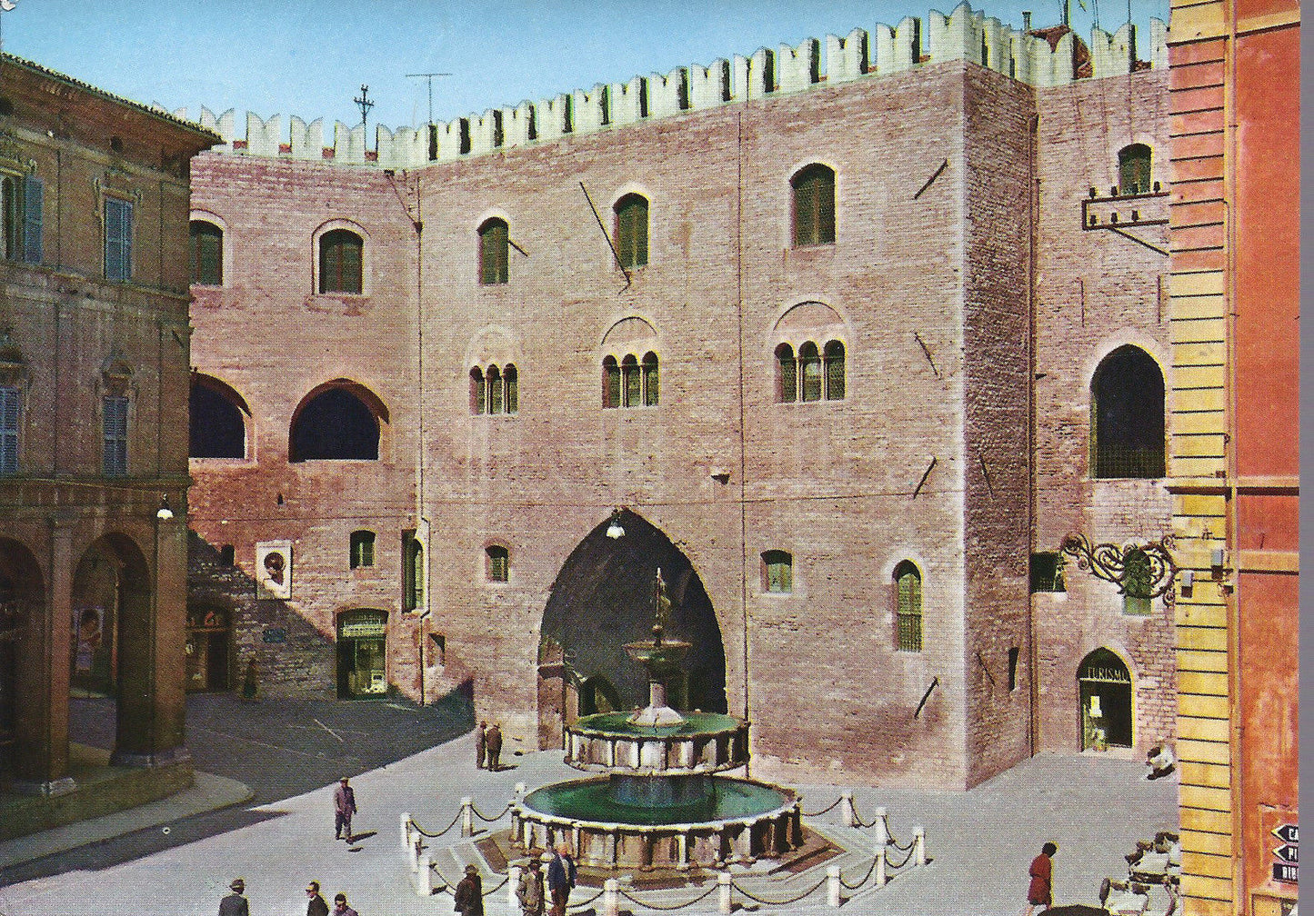 FABRIANO - PALAZZO DEL PODESTA' - V 1965 - FG