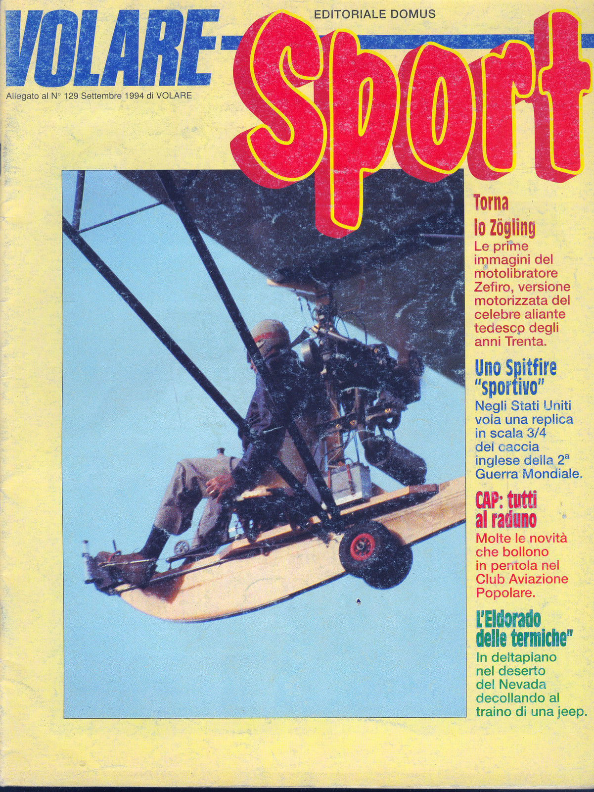 VOLARE SPORT - ALLEGATO A N 129 - SETTEMBRE 1994