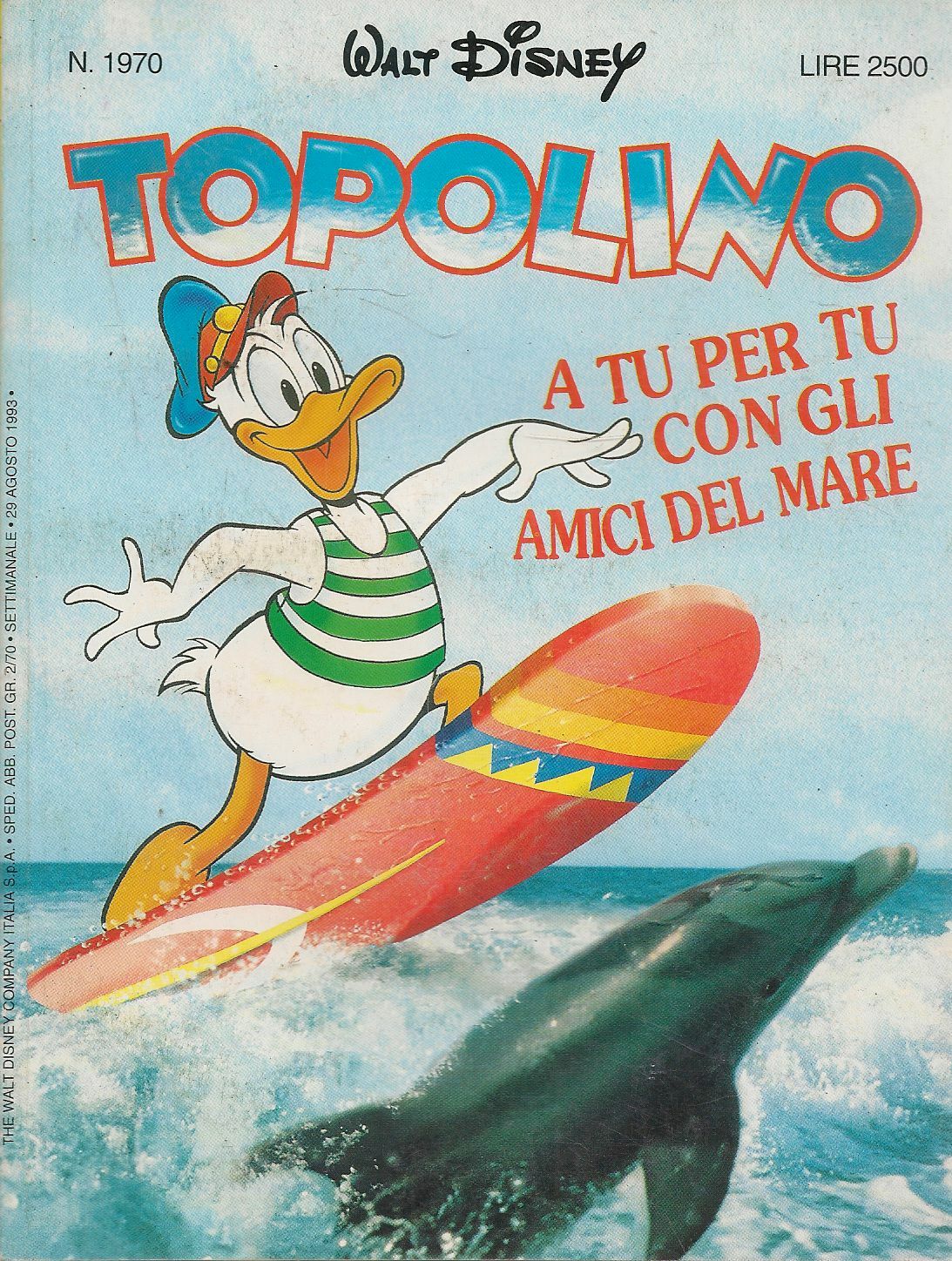 TOPOLINO N. 1970 - 29 AGOSTO 1993