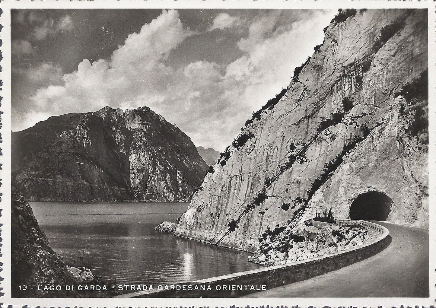 LAGO DI GARDA - STRADA GARDESANA ORIENTALE - NV - FG - Ed. P