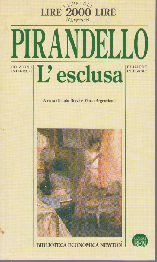 L'ESCLUSA - LUIGI PIRANDELLO