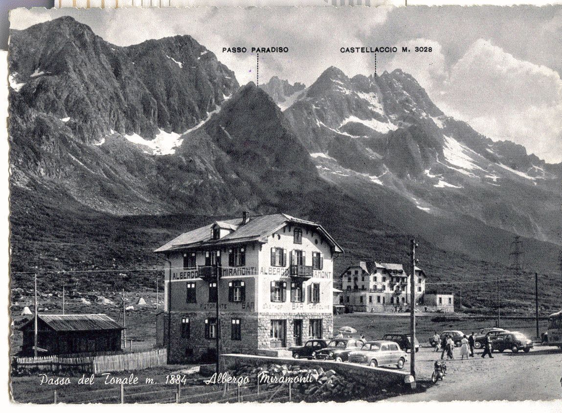 PASSO DEL TONALE - ALBERGO MIRAMONTI V1960