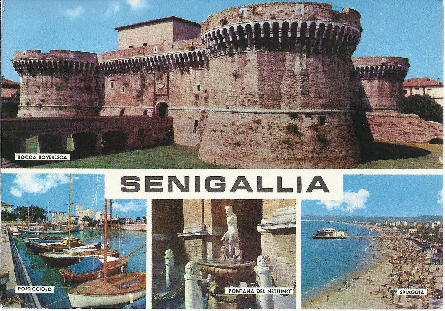 SENIGALLIA - 4 VEDUTE - V1969