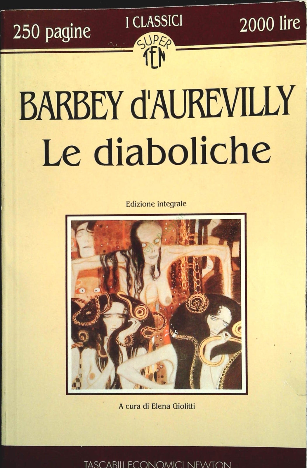 LE DIABOLICHE - BARBEY D'AUREVILLY - NEWTON 1993 - OUTLET DEL LIBRO