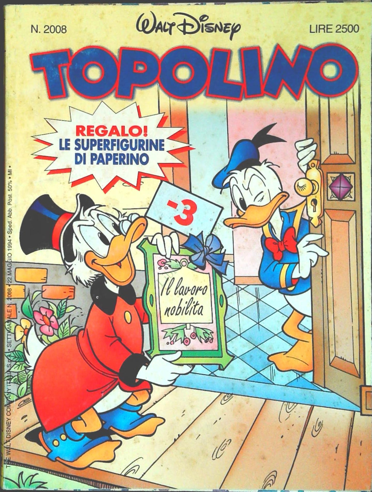 TOPOLINO N. 2008 - 22 MAGGIO 1994