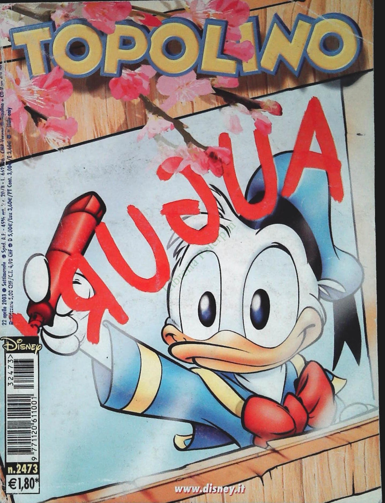 TOPOLINO N. 2473 - 22 APRILE 2003
