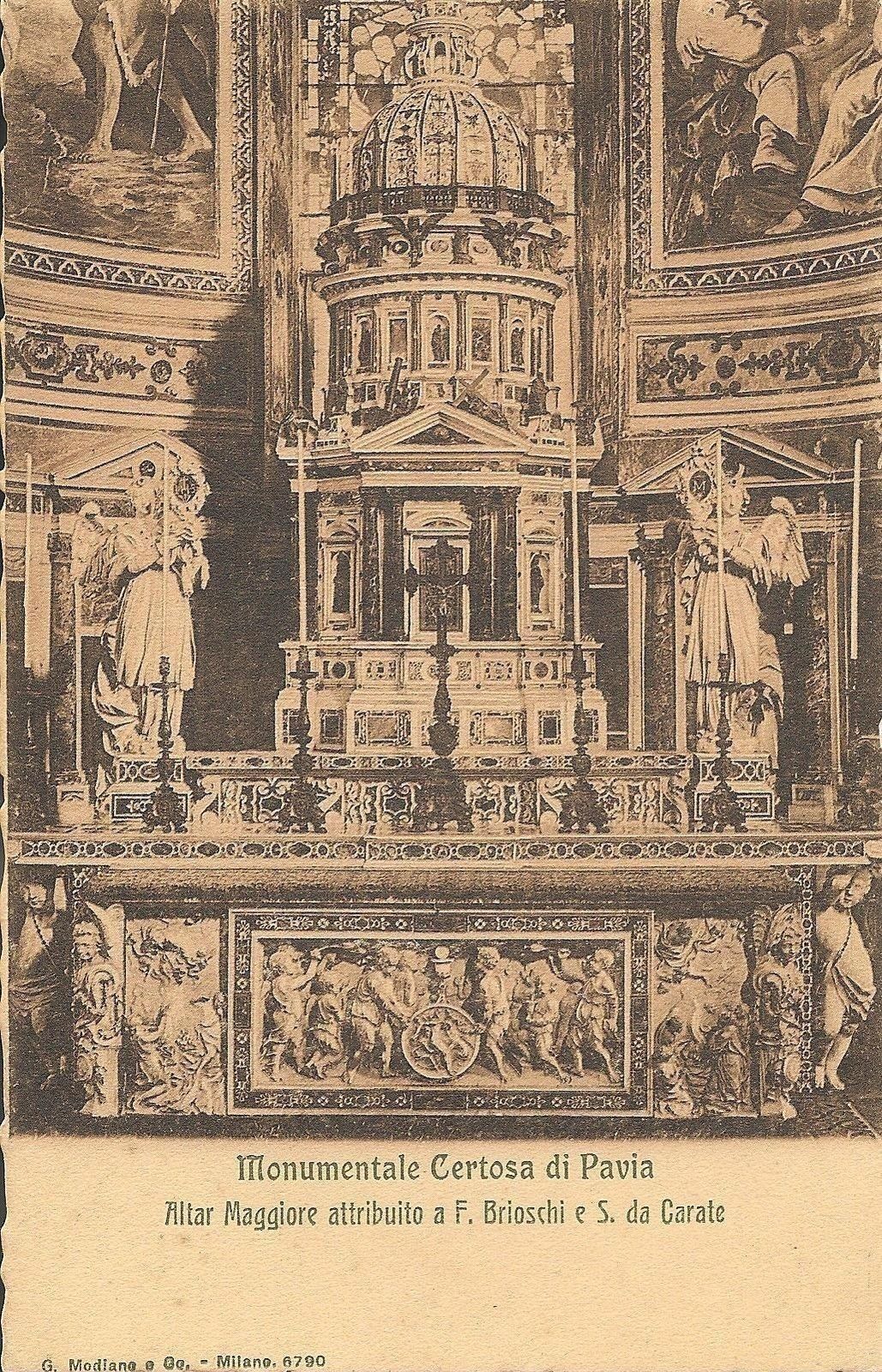 CERTOSA DI PAVIA - ALTAR MAGGIORE - VIB